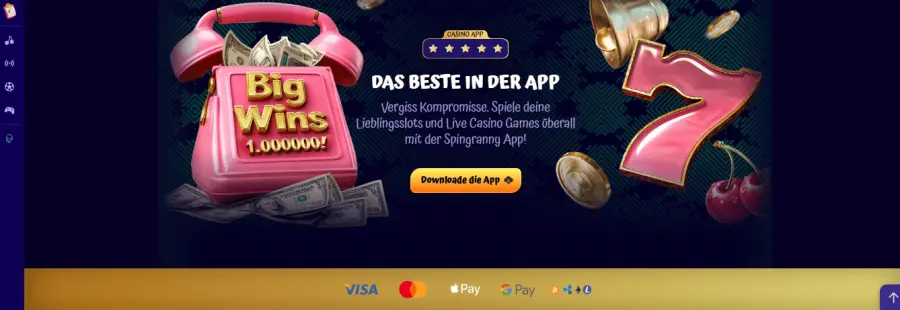 Spin granny app download